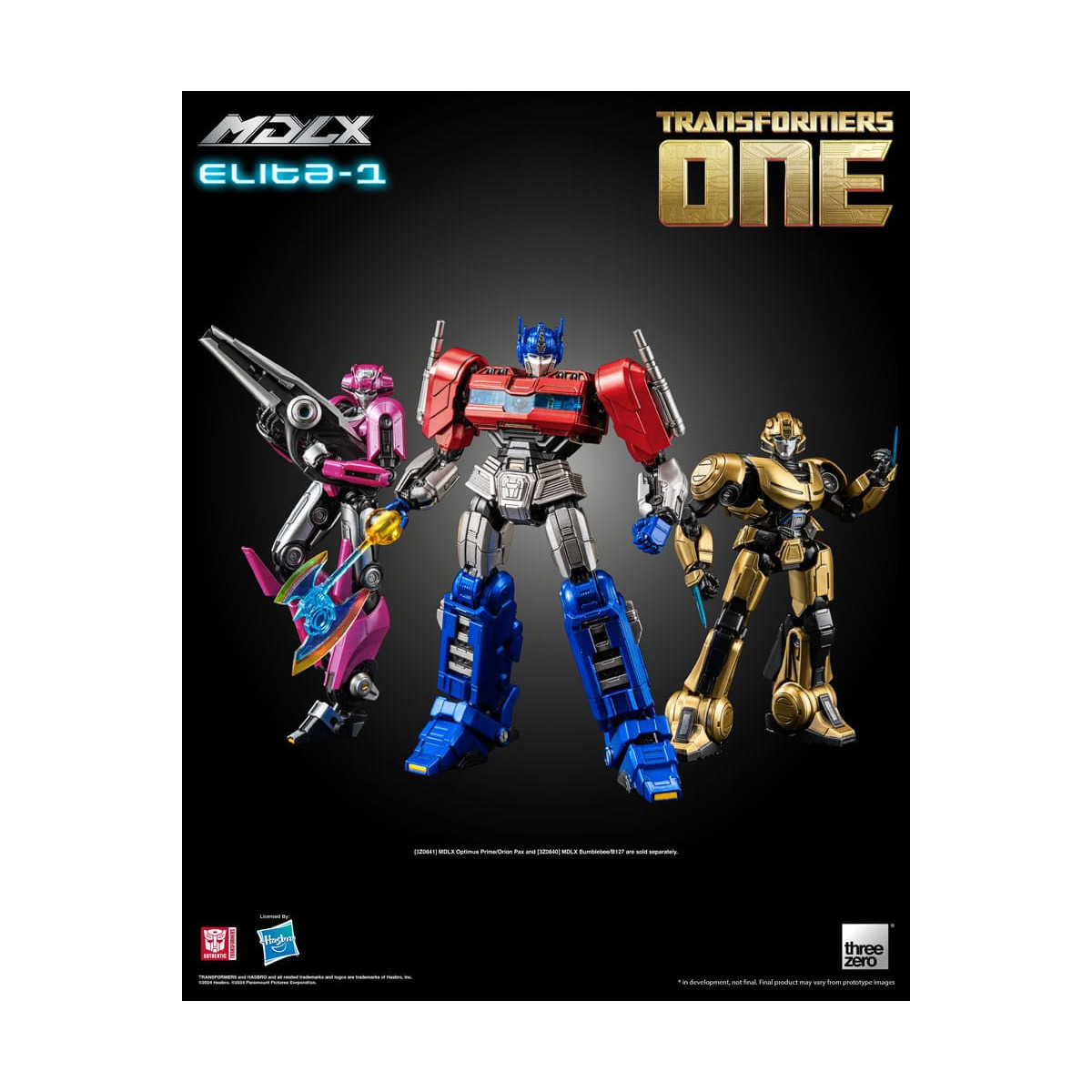 Three Zero - Transformers ONE - MDLX ELITA-1