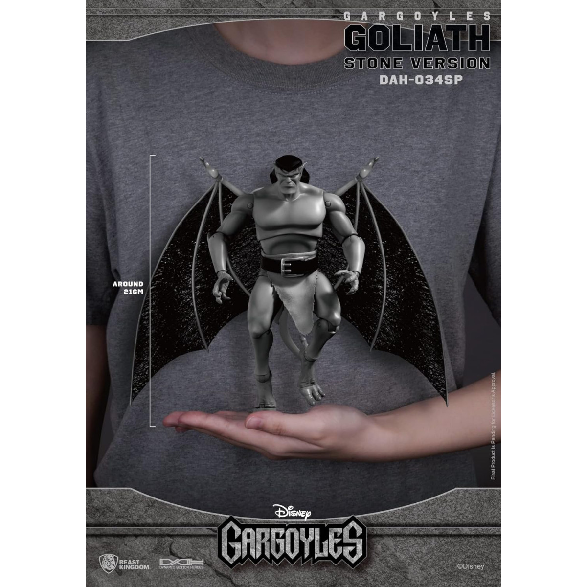 Beast Kingdom - GOLIATH STONE VERSION (SDCC 2023) - Gargoyles Dynamic Action Heroes 1/9