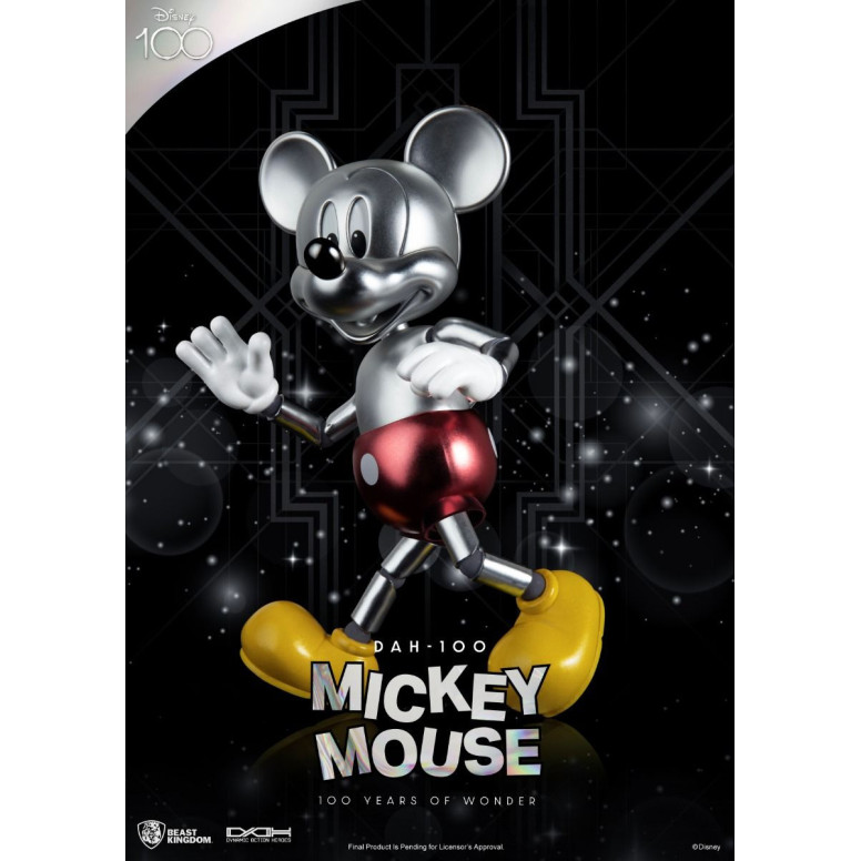 Beast Kingdom Disney 100 Years of Wonder - Mickey Mouse Mouse - Dynamic Action Heroes 1/9 - D100