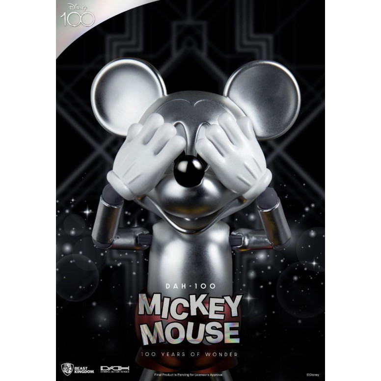 Beast Kingdom Disney 100 Years of Wonder - Mickey Mouse Mouse - Dynamic Action Heroes 1/9 - D100