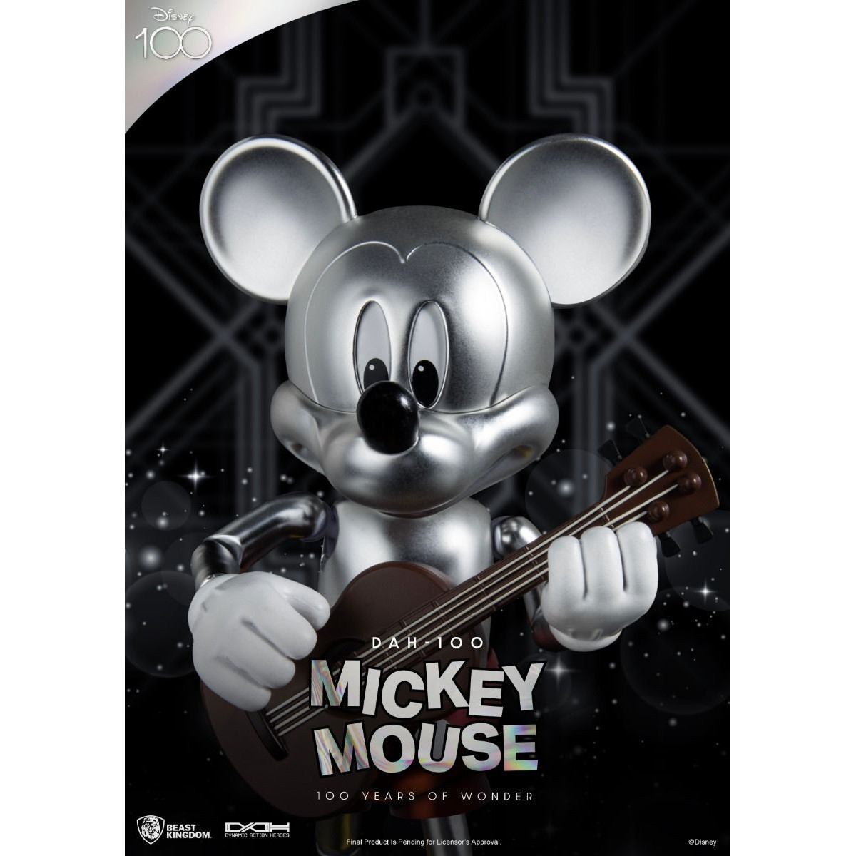 Beast Kingdom Disney 100 Years of Wonder - Mickey Mouse Mouse - Dynamic Action Heroes 1/9 - D100