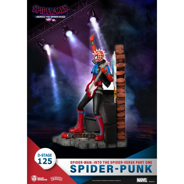 Beast Kingdom Marvel Comics Diorama PVC - Spider-Punk D-Stage Spider-Man: Across the Spider-Verse Part One