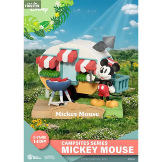 Beast Kingdom Disney - D-Stage PVC Diorama Campsite Series - Mickey Mouse Mouse Special Edition
