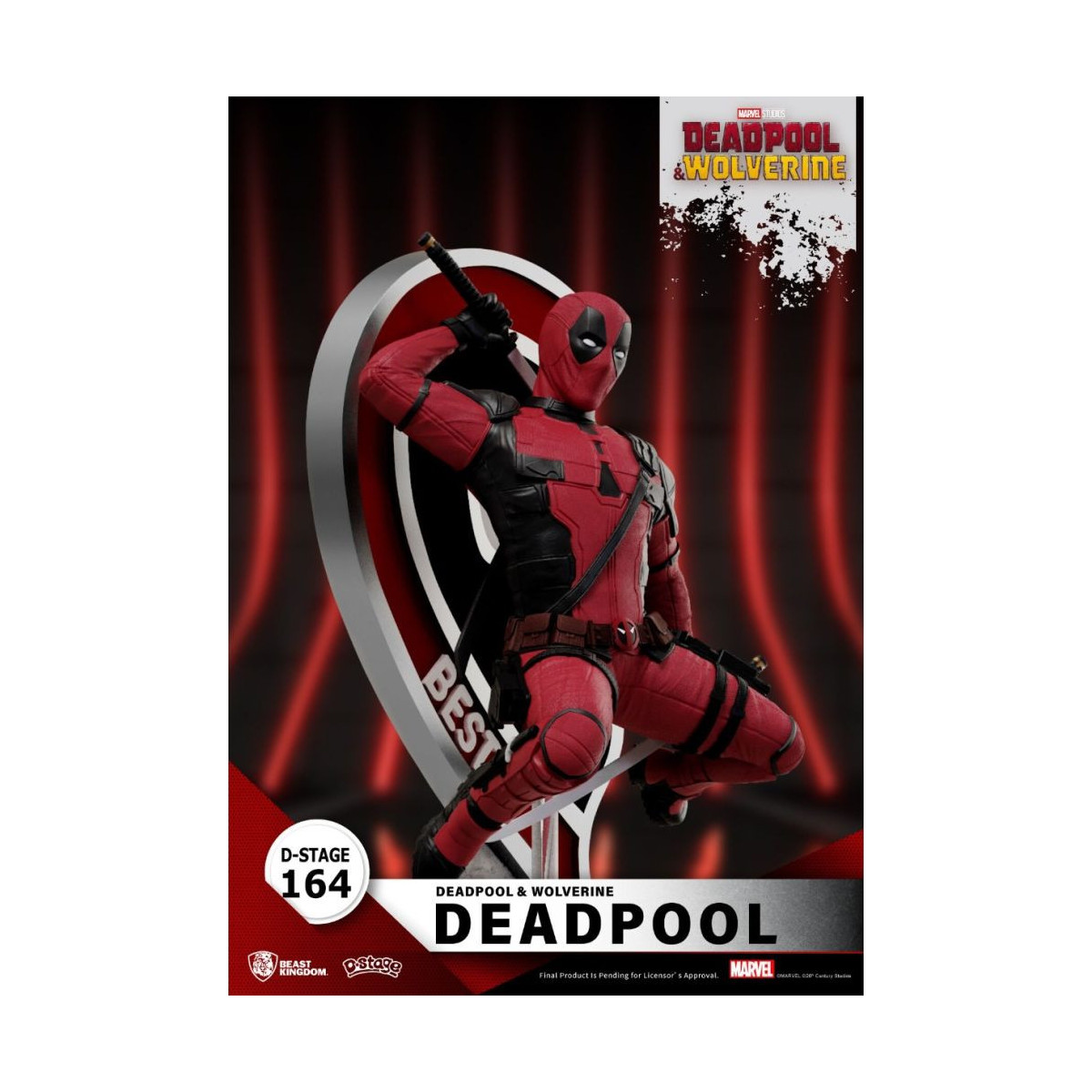 Beast Kingdom Marvel Diorama PVC - Deadpool & Wolverine - Deadpool D-Stage