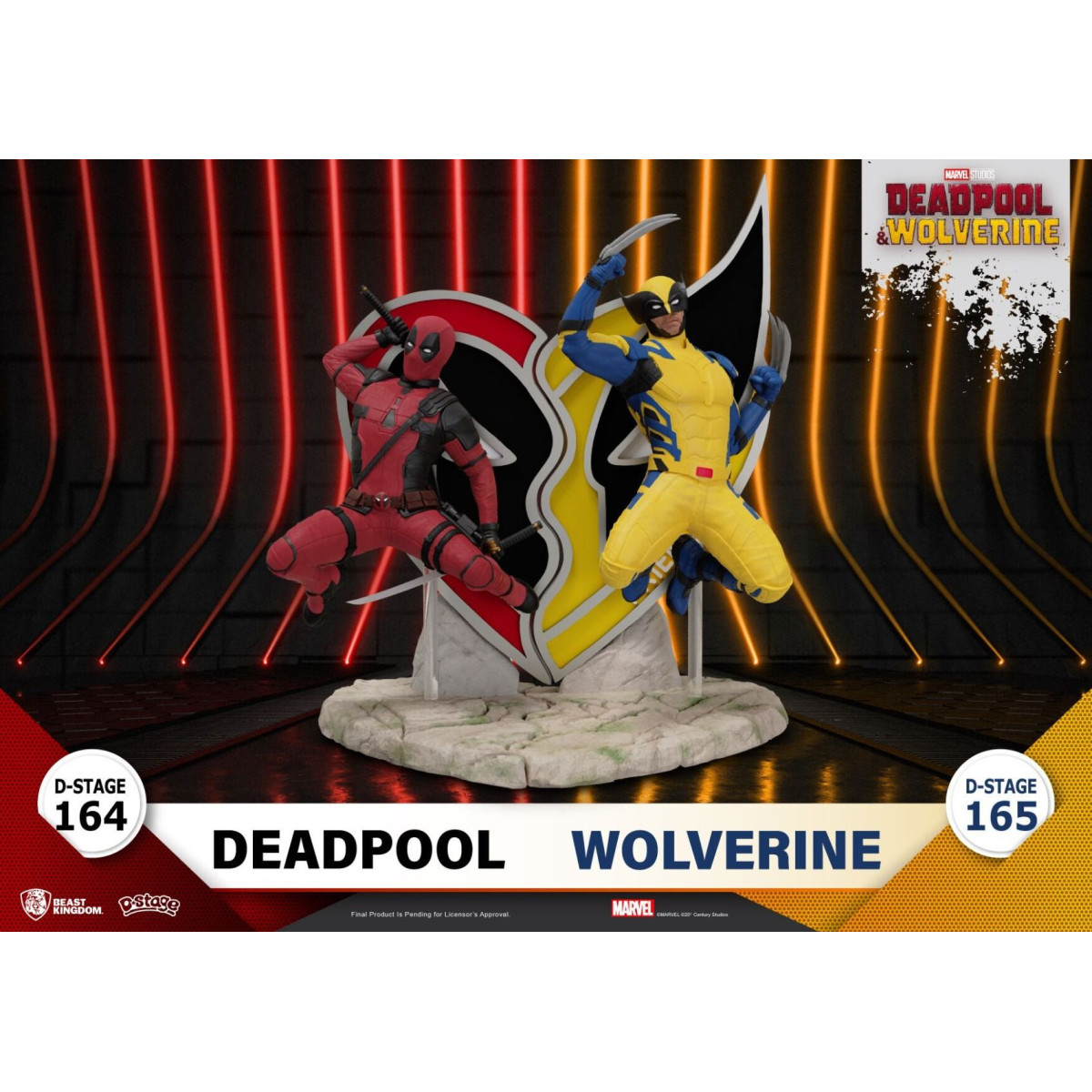 Beast Kingdom Marvel Diorama PVC - Deadpool & Wolverine - Wolverine D-Stage