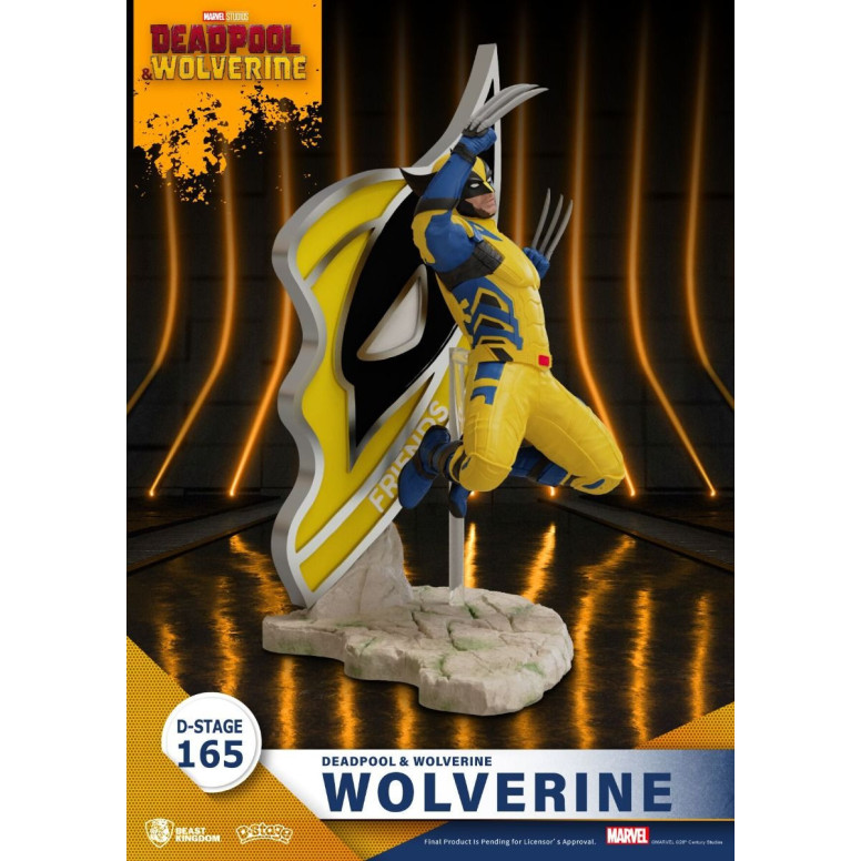 Beast Kingdom Marvel Diorama PVC - Deadpool & Wolverine - Wolverine D-Stage