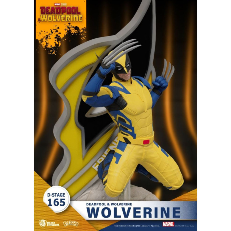 Beast Kingdom Marvel Diorama PVC - Deadpool & Wolverine - Wolverine D-Stage
