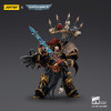 JoyToy Chaos Space Marines - Black Legion - Abaddon the Despoiler with Drach'nyen and the Talon of Horus - 1/18 - Warhammer 40K