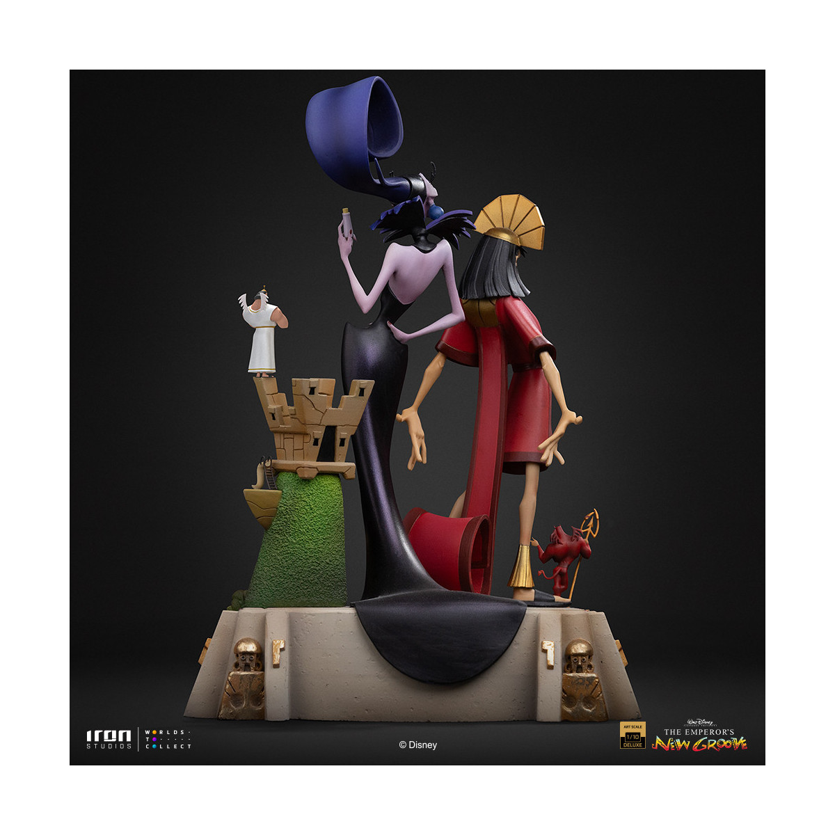 Iron Studios Disney - Kuzko & Yzma Deluxe Art Scale 1/10 - The Emperor's New Groove