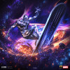 Iron Studios Marvel - Silver Surfer Deluxe Art Scale 1/10 - Infinity Gauntlet Diorama