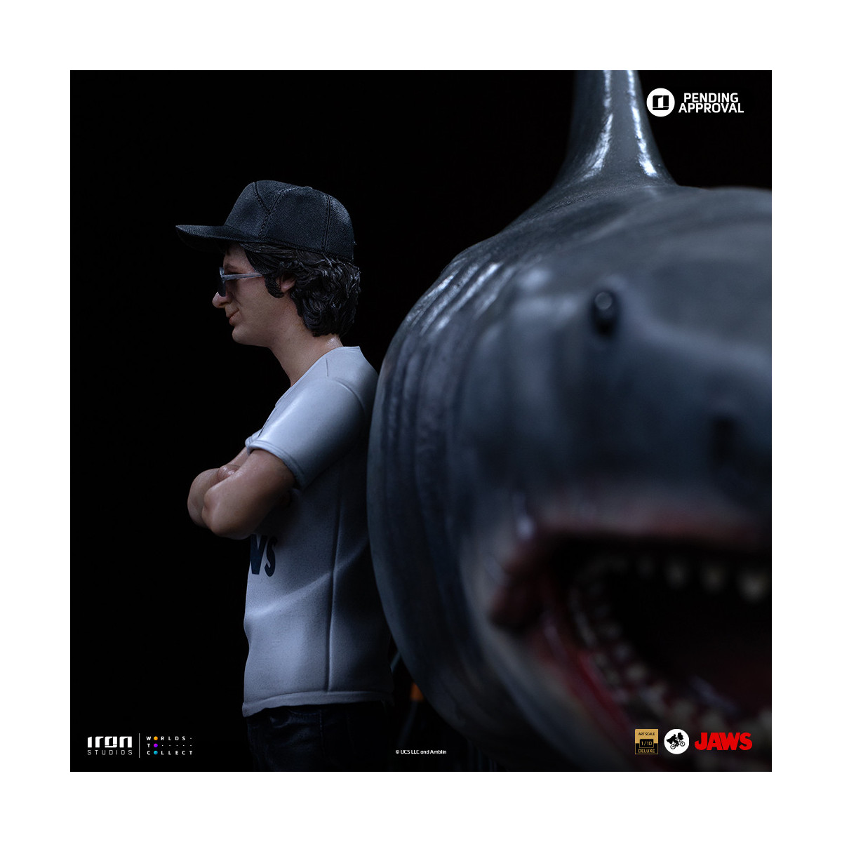 Iron Studios - JAWS - Steven Spielberg (Jaws 50th Anniversary) Deluxe Art Scale1/10 - Jaws