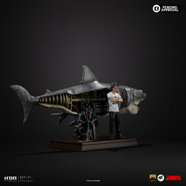 Iron Studios - JAWS - Steven Spielberg (Jaws 50th Anniversary) Deluxe Art Scale1/10 - Jaws