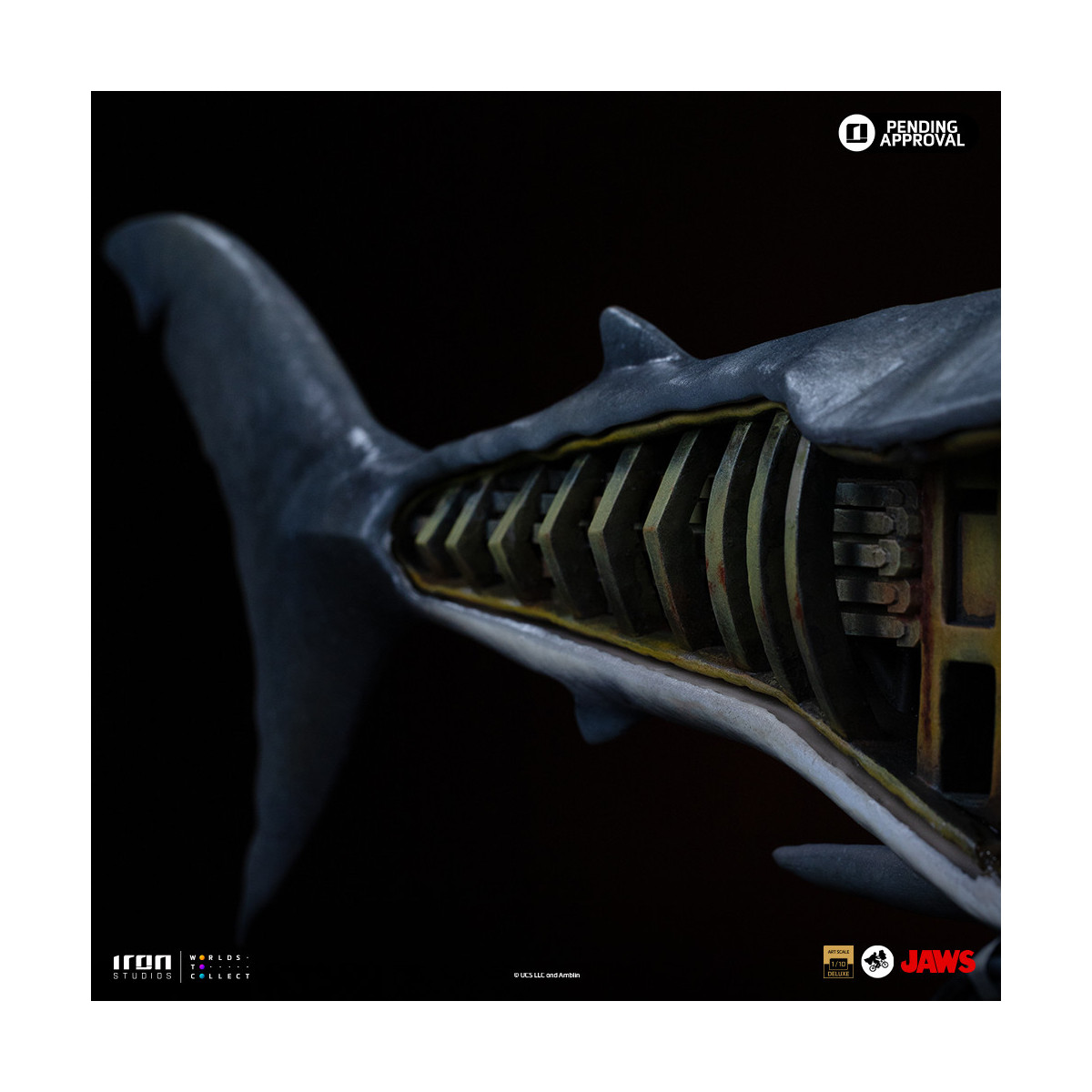 Iron Studios - JAWS - Steven Spielberg (Jaws 50th Anniversary) Deluxe Art Scale1/10 - Jaws
