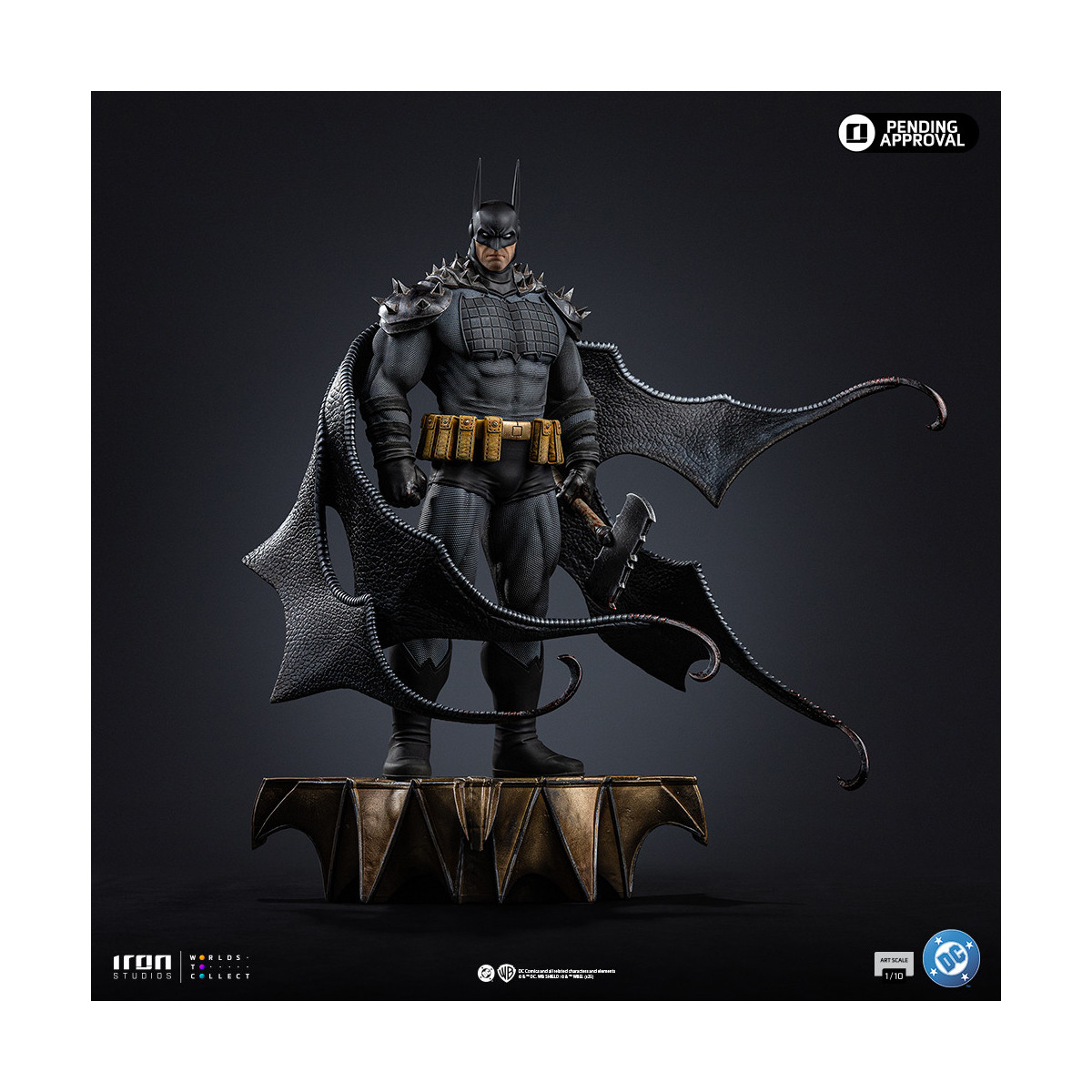 Iron Studios - DC Comics - Absolute Batman Art Scale Art Scale 1/10