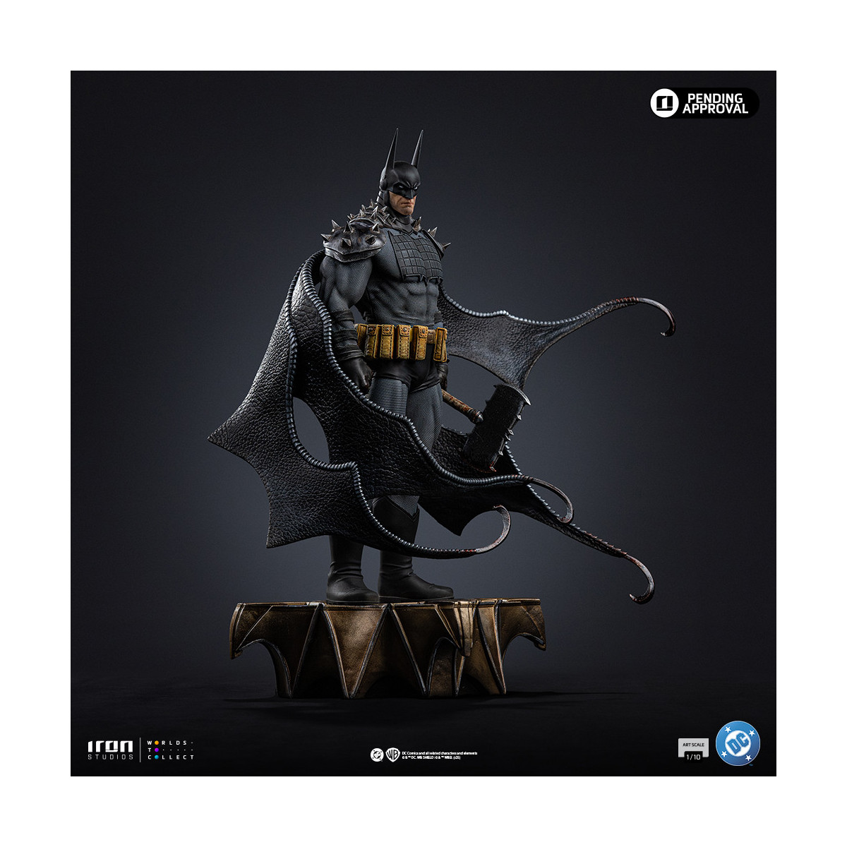 Iron Studios - DC Comics - Absolute Batman Art Scale Art Scale 1/10