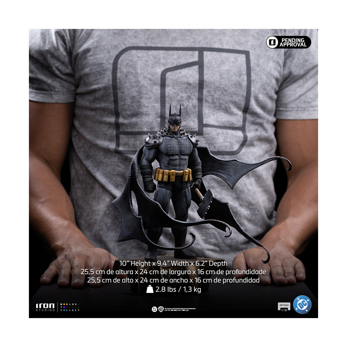 Iron Studios - DC Comics - Absolute Batman Art Scale Art Scale 1/10