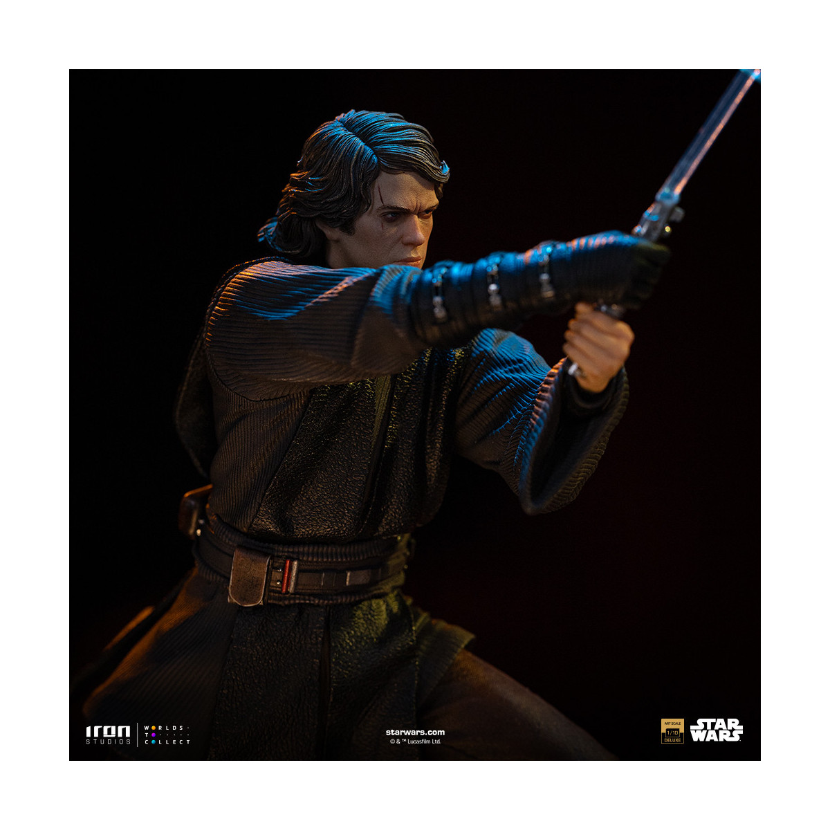 Iron Studios Star Wars - Anakin vs Obi-wan Deluxe Art Scale 1/10 - Episode 3