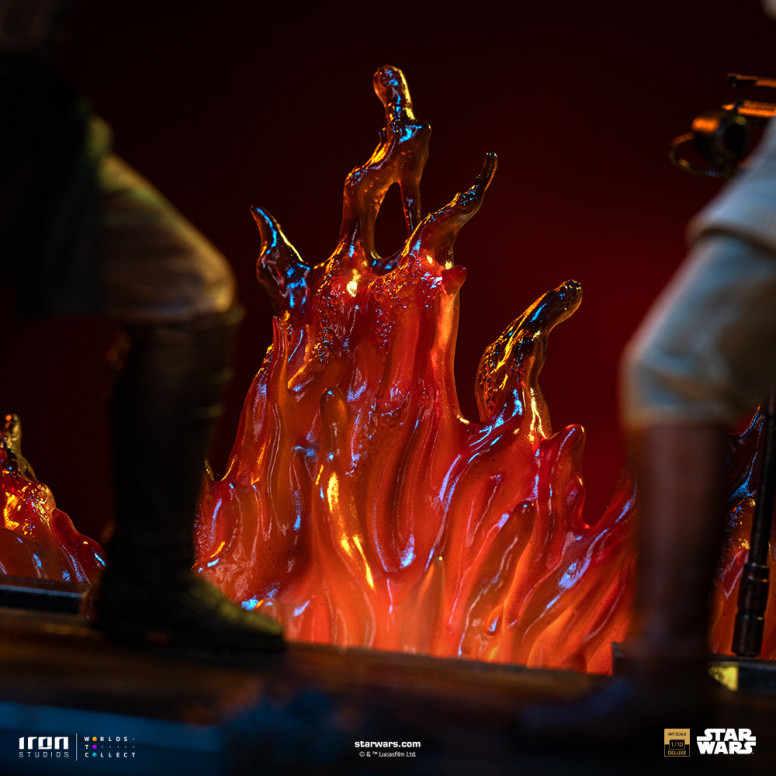Iron Studios Star Wars - Anakin vs Obi-wan Deluxe Art Scale 1/10 - Episode 3