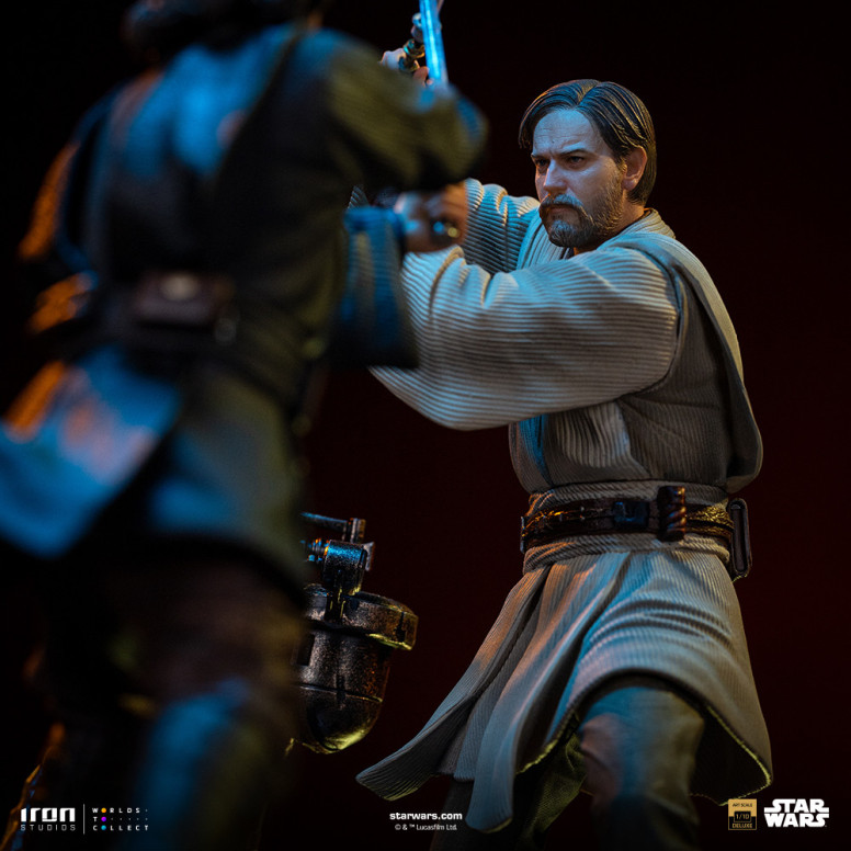 Iron Studios Star Wars - Anakin vs Obi-wan Deluxe Art Scale 1/10 - Episode 3