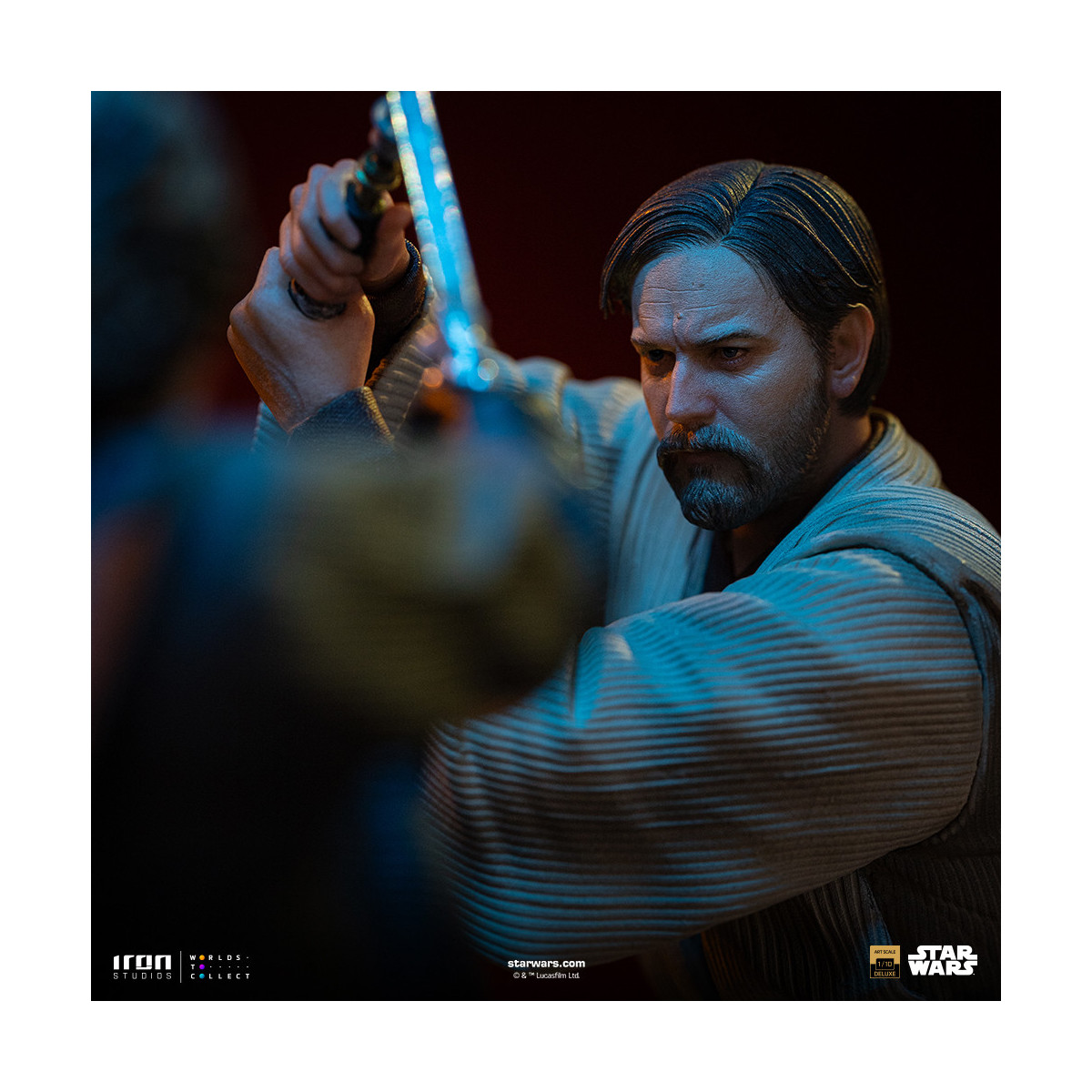 Iron Studios Star Wars - Anakin vs Obi-wan Deluxe Art Scale 1/10 - Episode 3