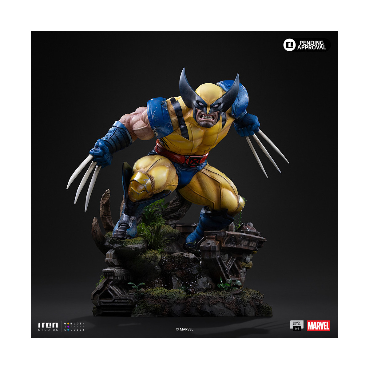 Iron Studios - Marvel Comics Wolverine Legacy Replica 1/4