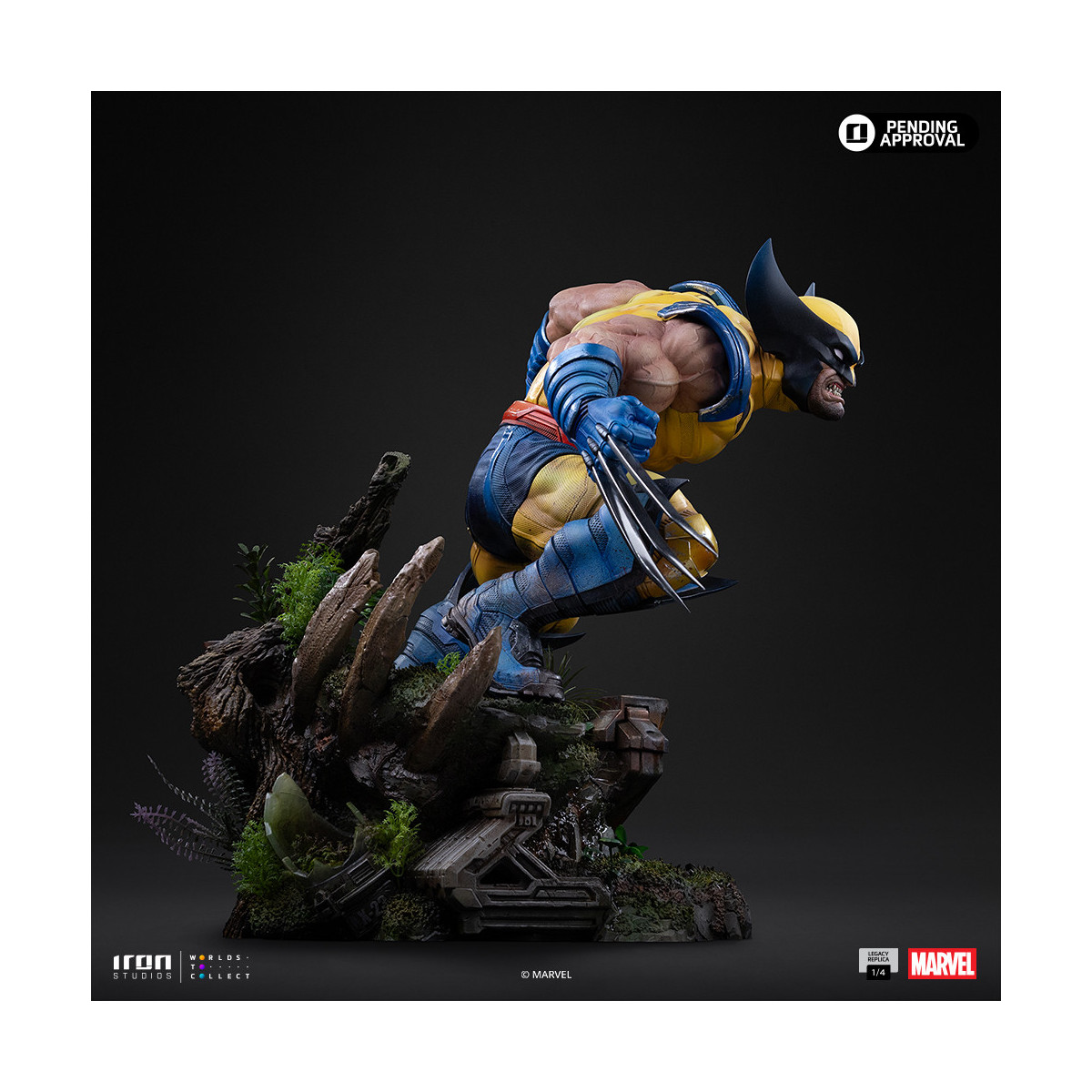 Iron Studios - Marvel Comics Wolverine Legacy Replica 1/4