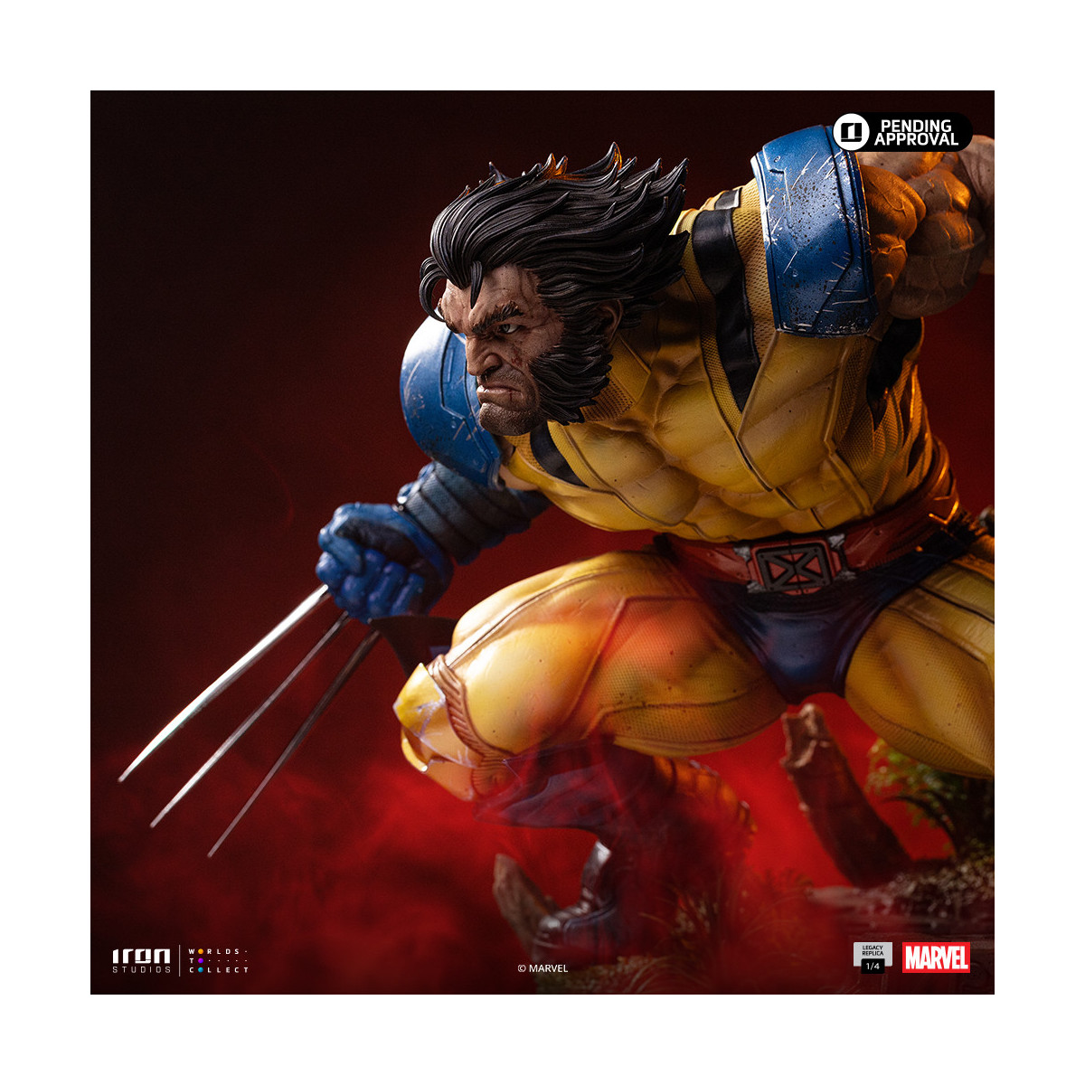 Iron Studios - Marvel Comics Wolverine Legacy Replica 1/4