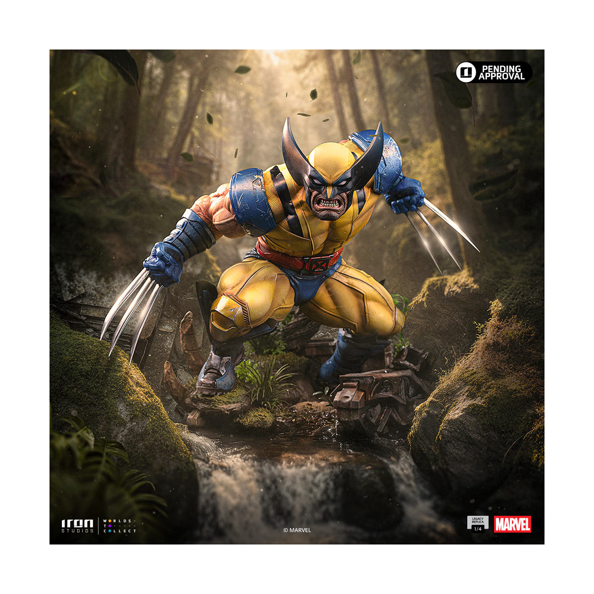Iron Studios - Marvel Comics Wolverine Legacy Replica 1/4