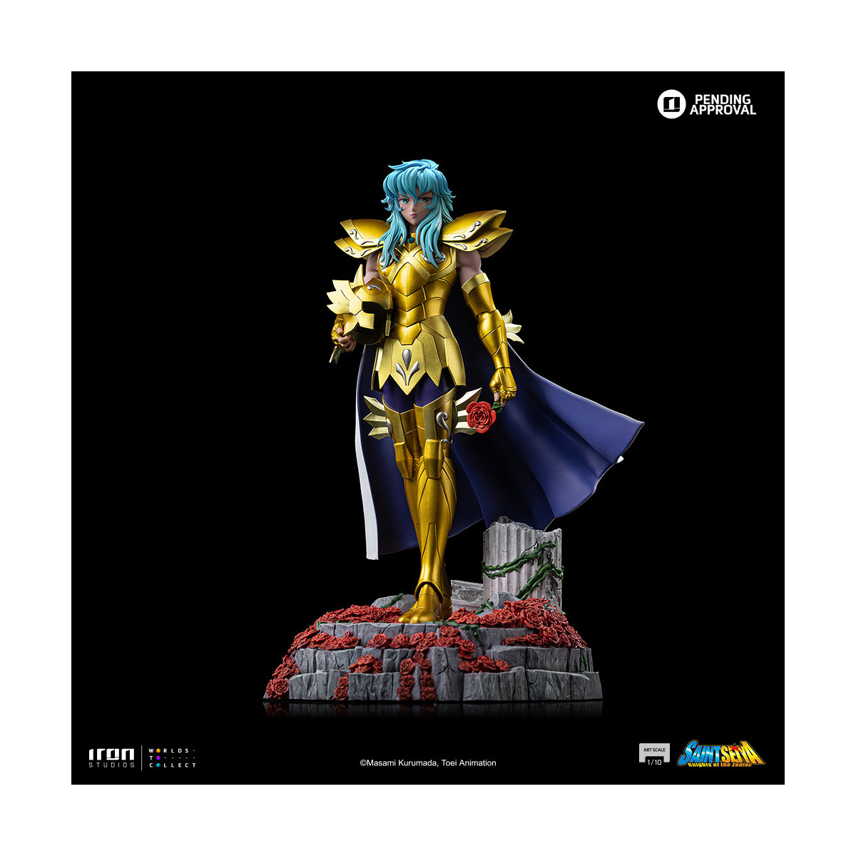 Iron Studios - Saint Seiya - Pisces Aphrodite Art Scale 1/10 - Knights of the Zodiac