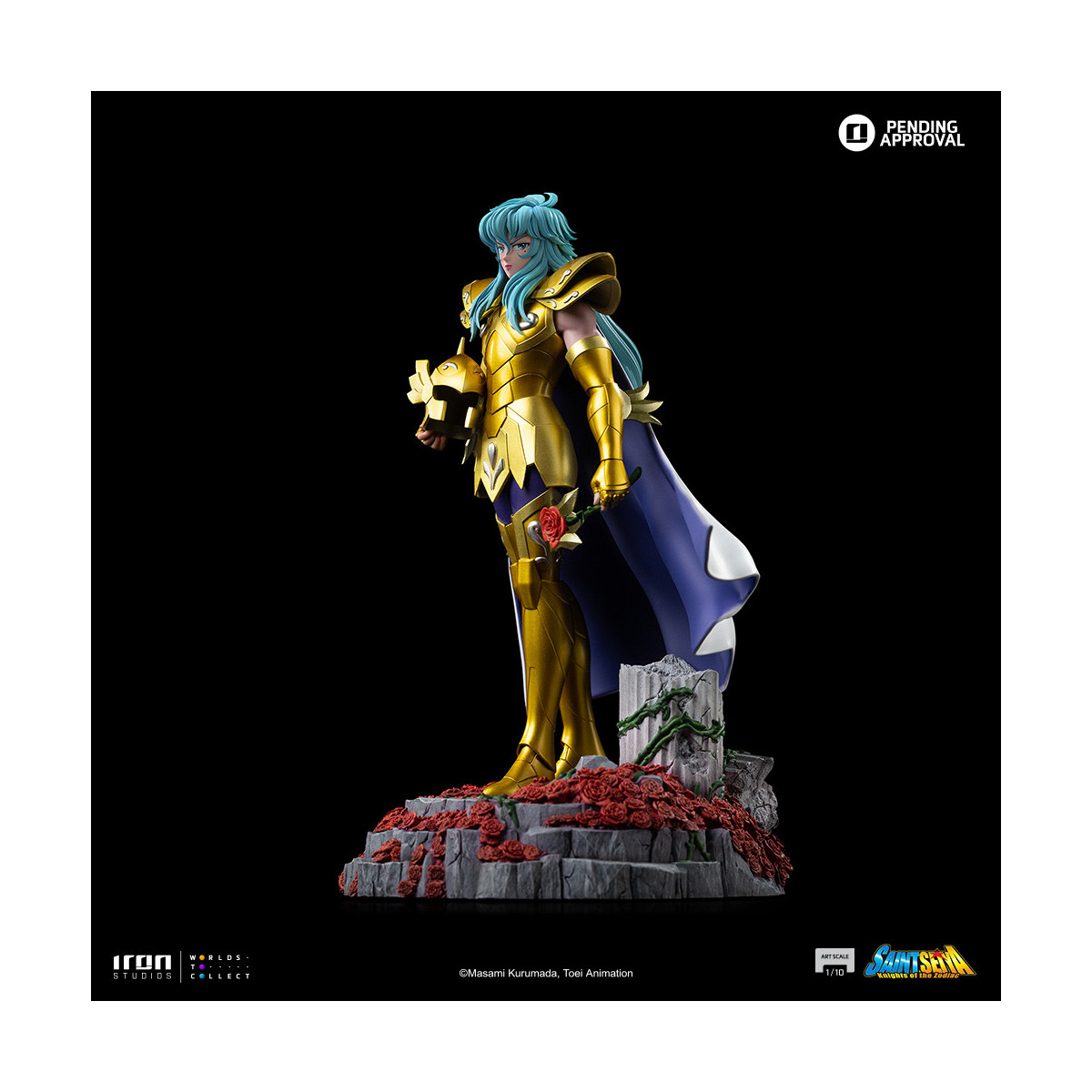 Iron Studios - Saint Seiya - Pisces Aphrodite Art Scale 1/10 - Knights of the Zodiac