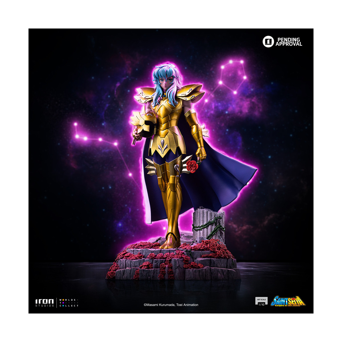 Iron Studios - Saint Seiya - Pisces Aphrodite Art Scale 1/10 - Knights of the Zodiac