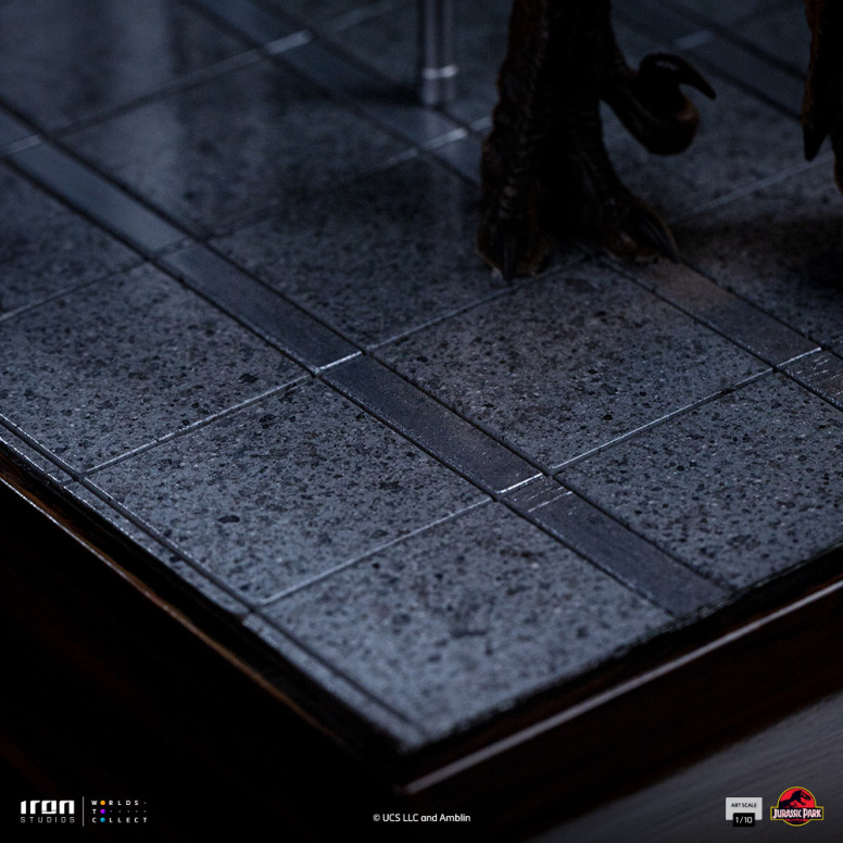 Iron Studios - Raptors at the kitchen's door - Jurassic Park 1/10 Bds Art Scale