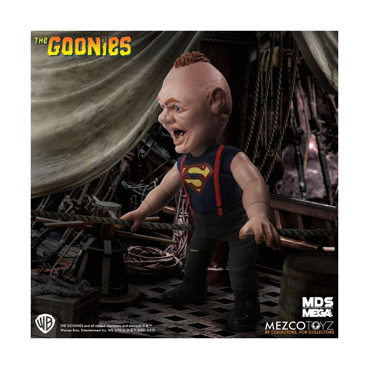 Mezco MDS Mega Scale -Talking Sloth with Sound - Les Goonies Sinok