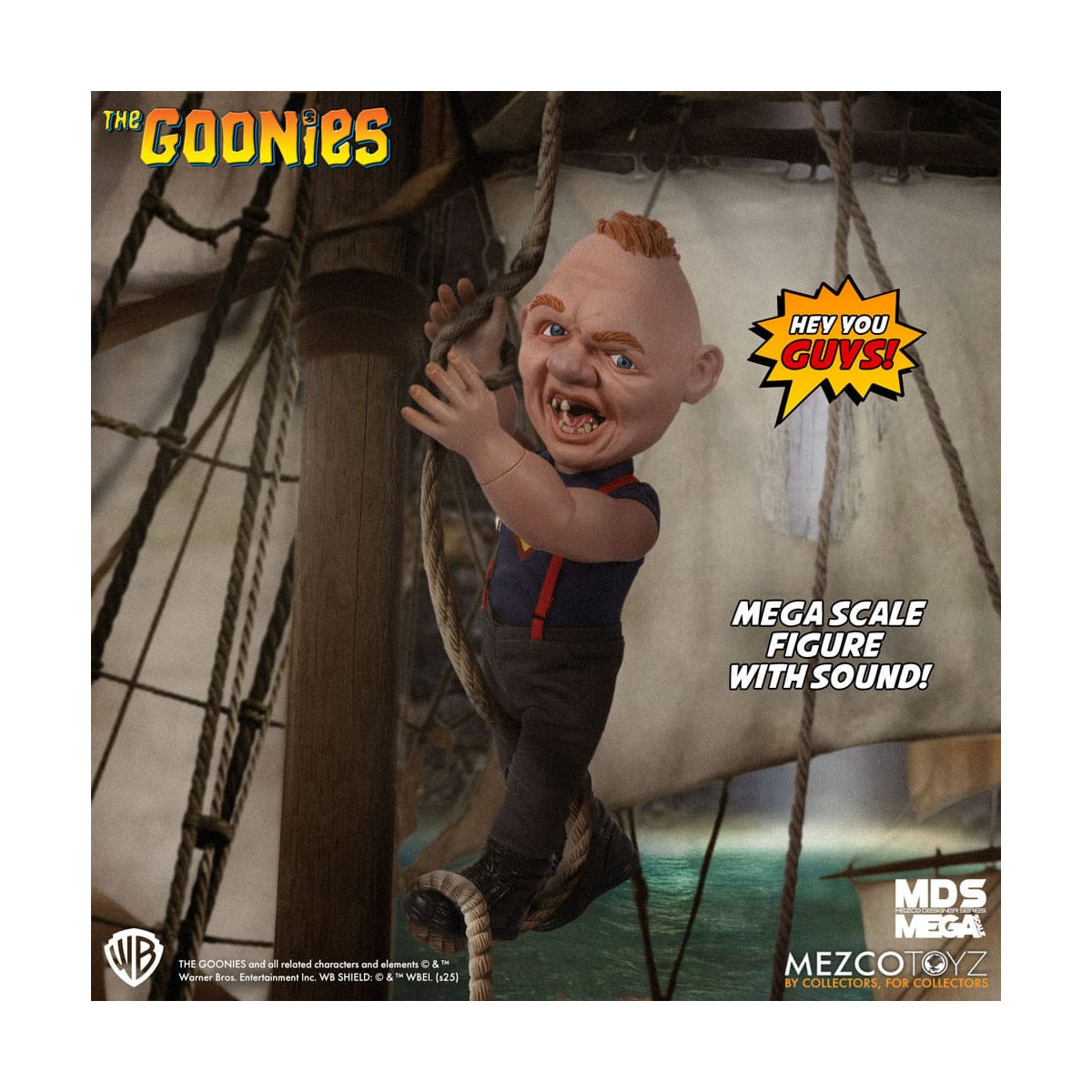 Mezco MDS Mega Scale -Talking Sloth with Sound - Les Goonies Sinok