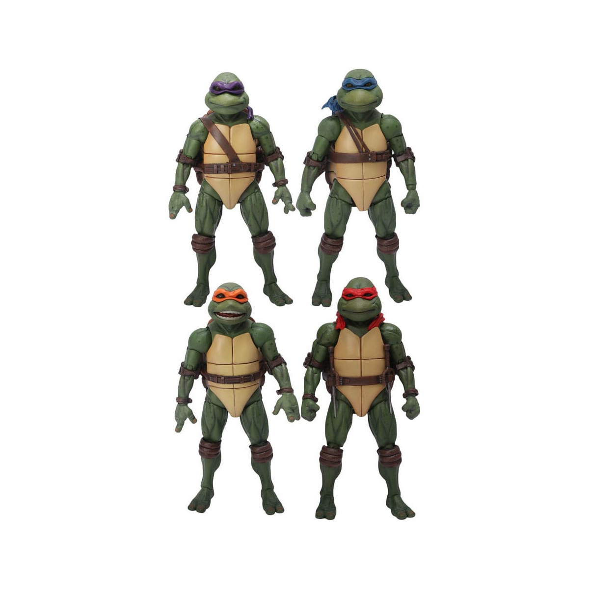 Mezco One 12 - Teenage Mutant Ninja Turtles (1990 Movie) Set of 4 figures - TMNT - Teenage Mutant Ninja Turtles