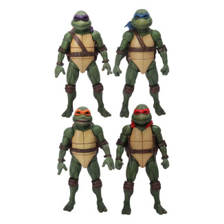 Mezco One 12 - Teenage Mutant Ninja Turtles (1990 Movie) Set of 4 figures - TMNT - Teenage Mutant Ninja Turtles