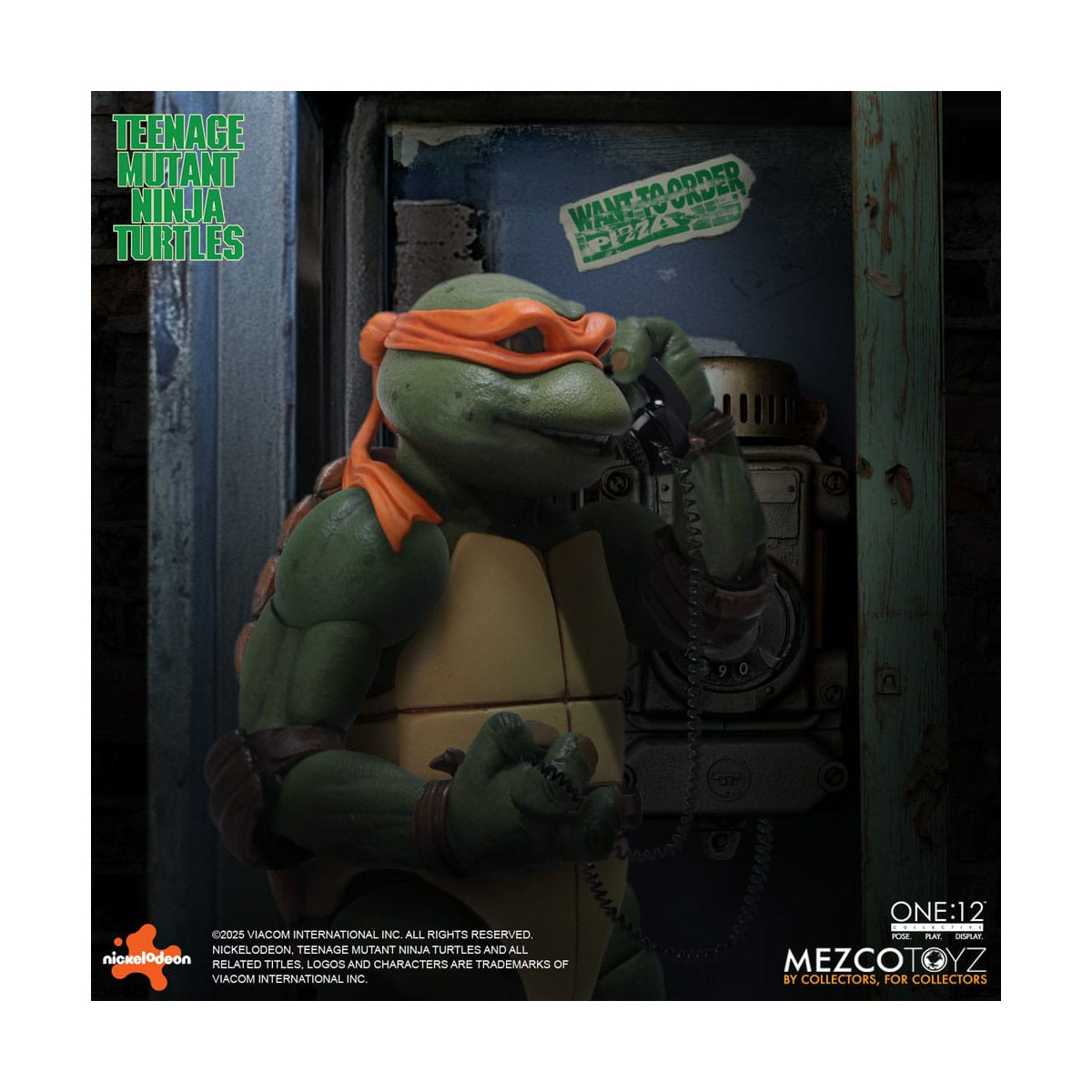 Mezco One 12 - Teenage Mutant Ninja Turtles (1990 Movie) Set of 4 figures - TMNT - Teenage Mutant Ninja Turtles
