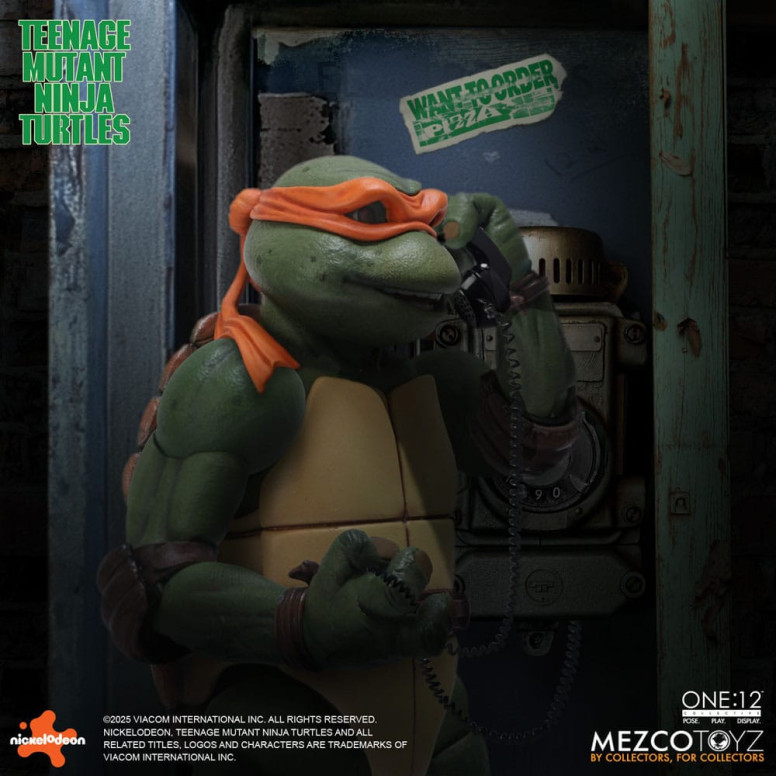 Mezco One 12 - Teenage Mutant Ninja Turtles (1990 Movie) Set of 4 figures - TMNT - Teenage Mutant Ninja Turtles