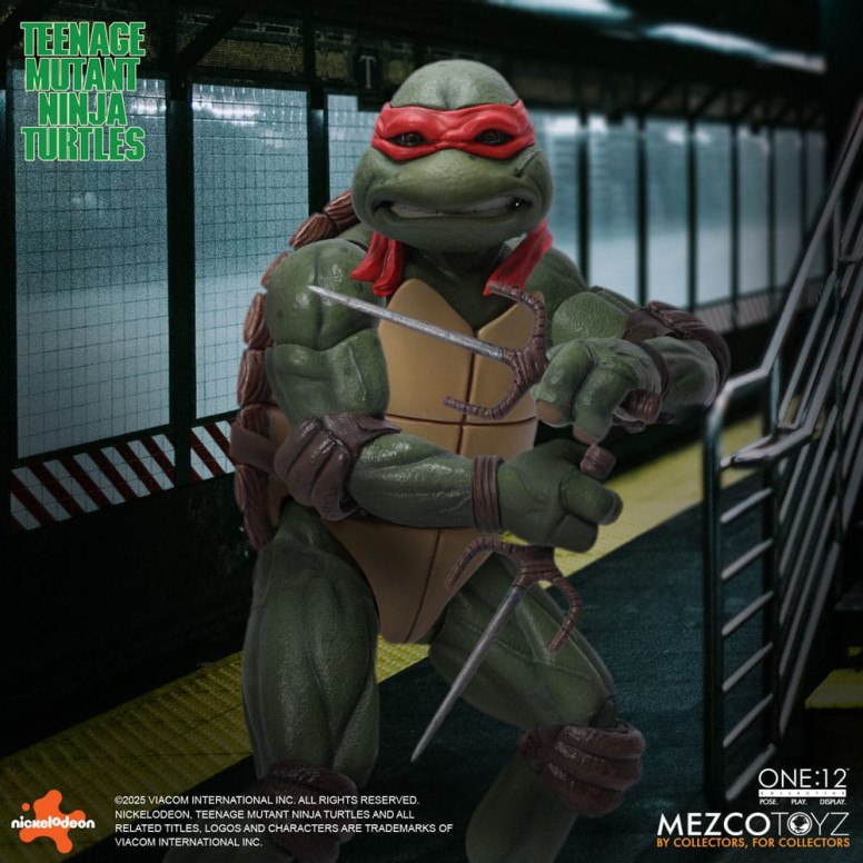 Mezco One 12 - Teenage Mutant Ninja Turtles (1990 Movie) Set of 4 figures - TMNT - Teenage Mutant Ninja Turtles
