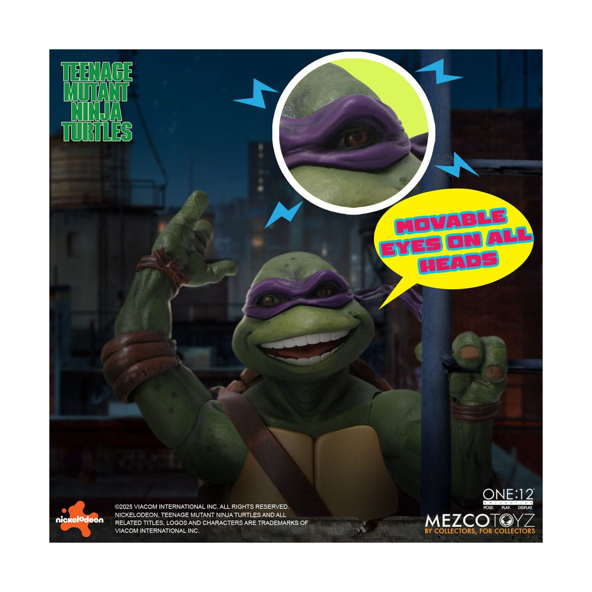 Mezco One 12 - Teenage Mutant Ninja Turtles (1990 Movie) Set of 4 figures - TMNT - Teenage Mutant Ninja Turtles