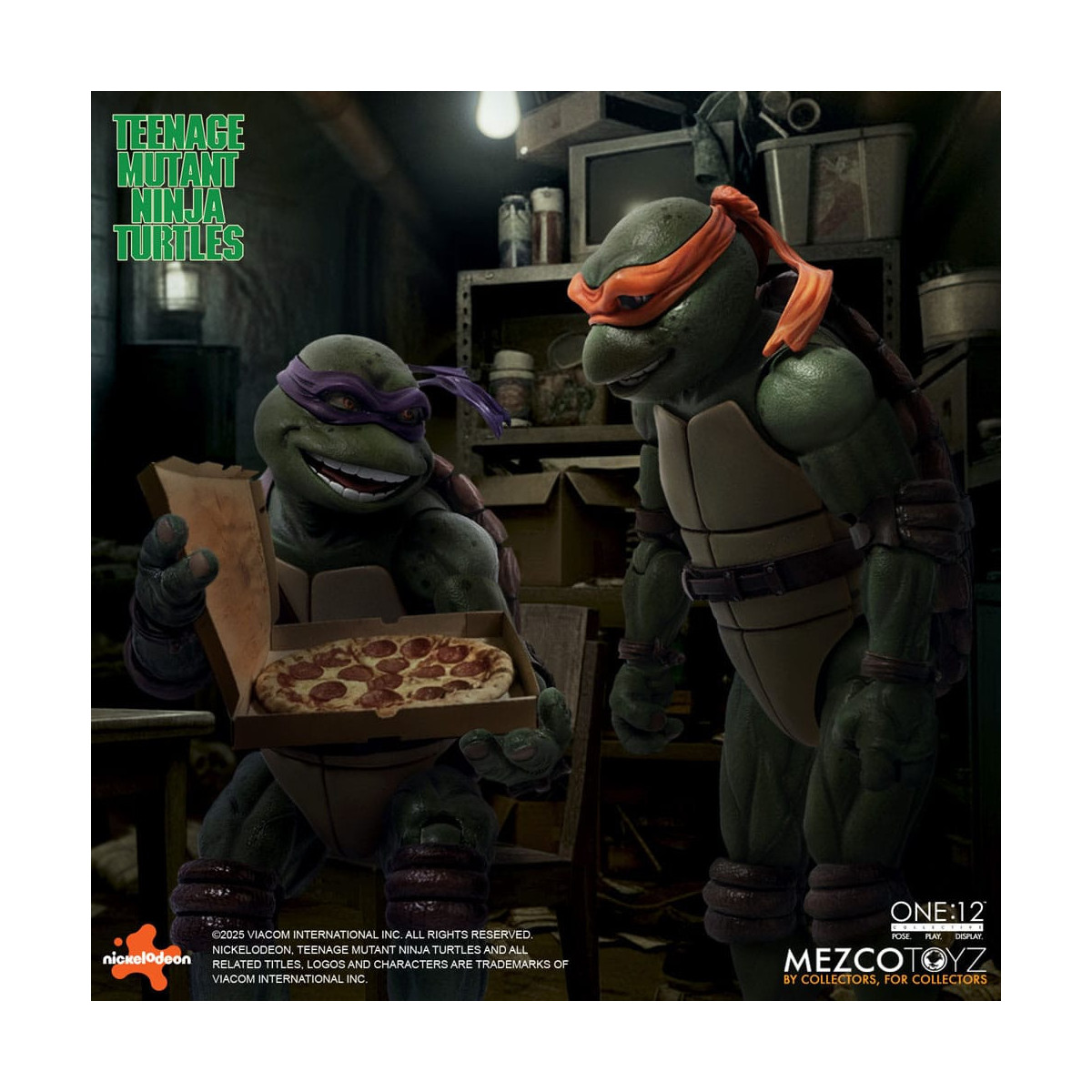 Mezco One 12 - Teenage Mutant Ninja Turtles (1990 Movie) Set of 4 figures - TMNT - Teenage Mutant Ninja Turtles