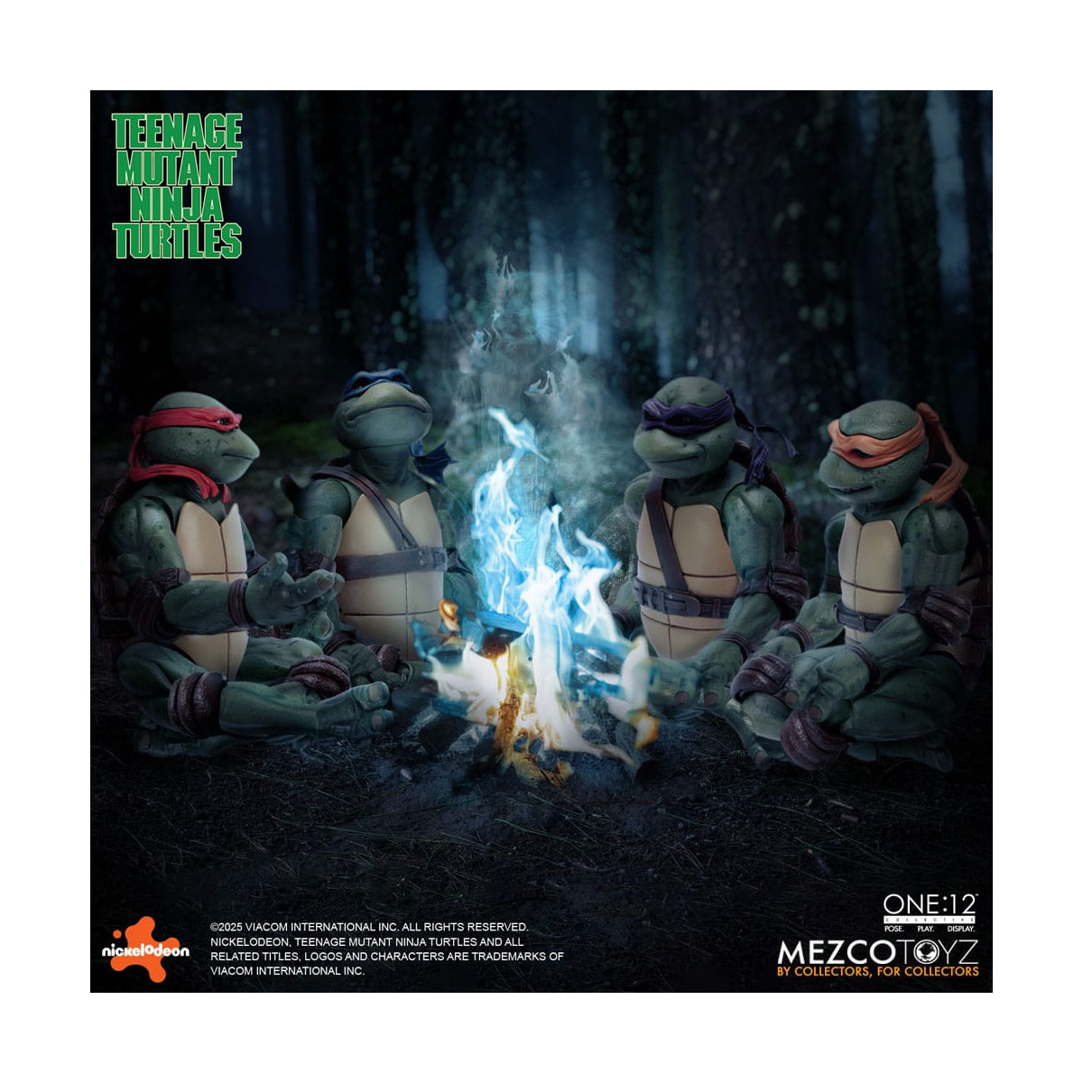 Mezco One 12 - Teenage Mutant Ninja Turtles (1990 Movie) Set of 4 figures - TMNT - Teenage Mutant Ninja Turtles