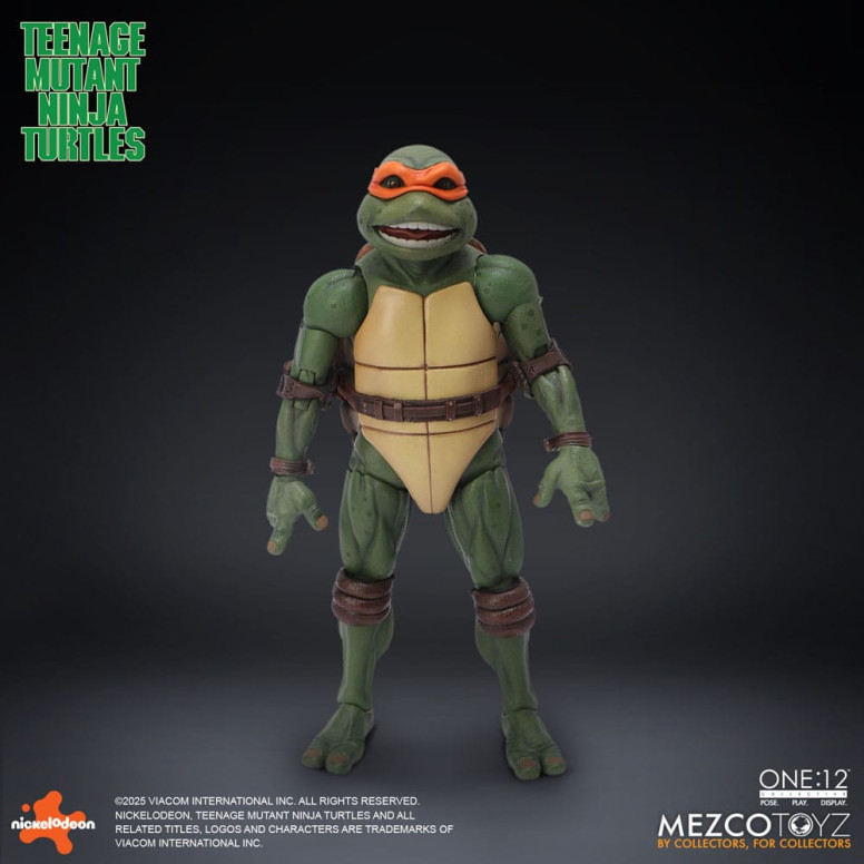 Mezco One 12 - Teenage Mutant Ninja Turtles (1990 Movie) Set of 4 figures - TMNT - Teenage Mutant Ninja Turtles