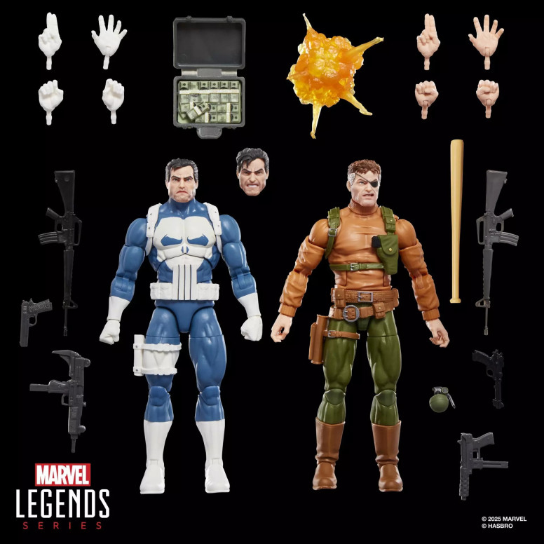 Hasbro Marvel Legends Series Gamerverse - The Punisher & Nick Fury