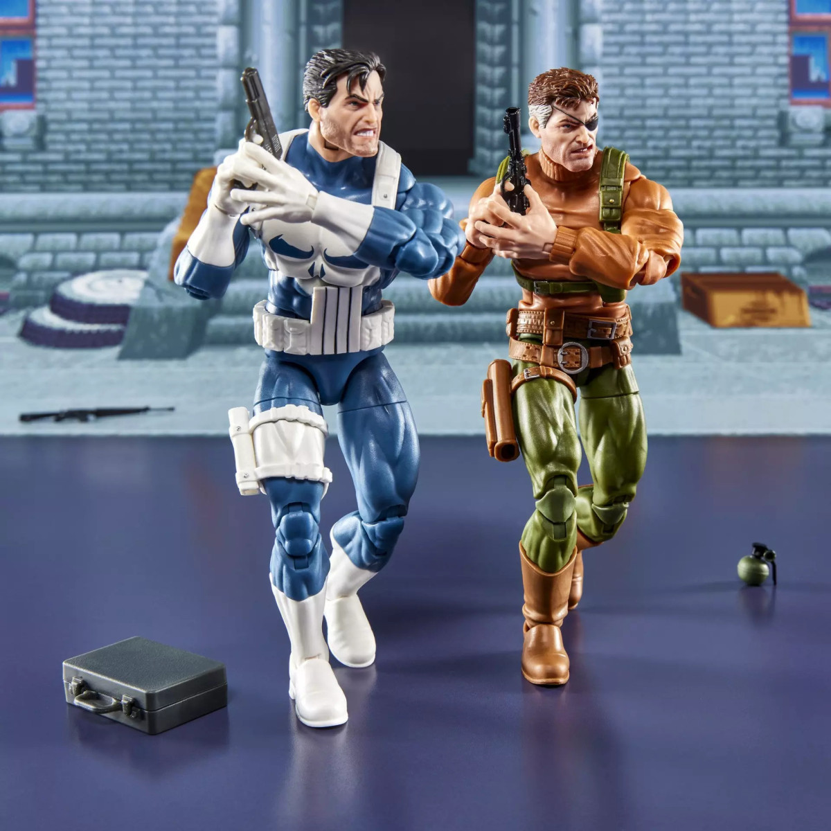 Hasbro Marvel Legends Series Gamerverse - The Punisher & Nick Fury