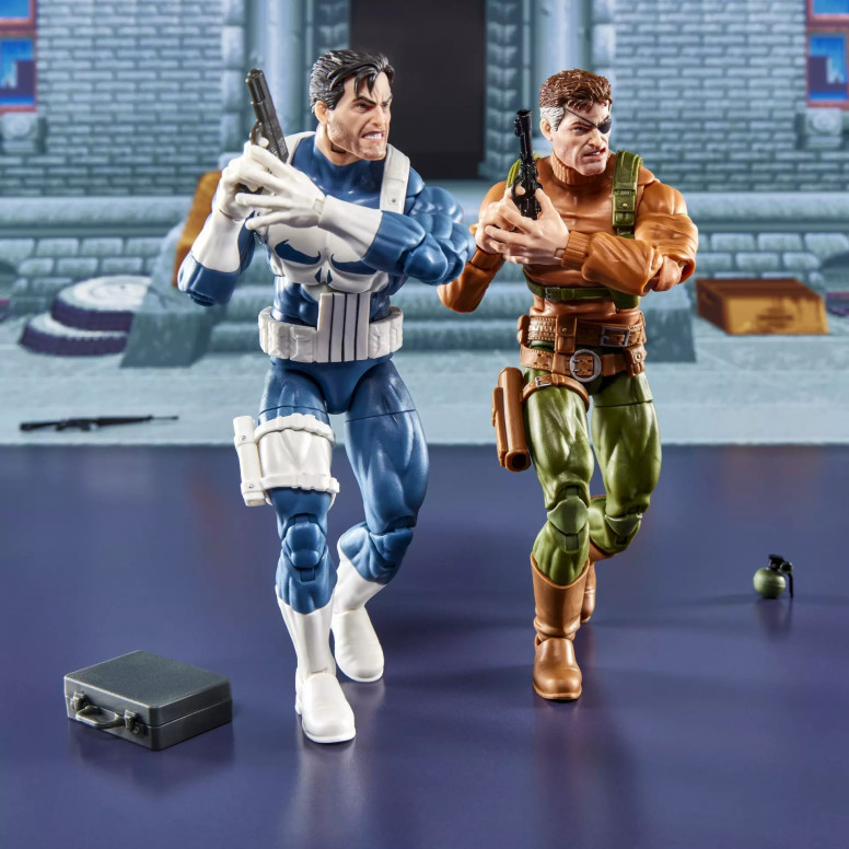 Hasbro Marvel Legends Series Gamerverse - The Punisher & Nick Fury