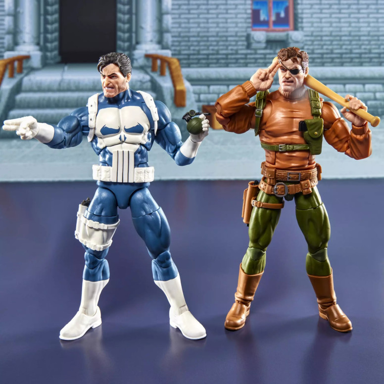 Hasbro Marvel Legends Series Gamerverse - The Punisher & Nick Fury
