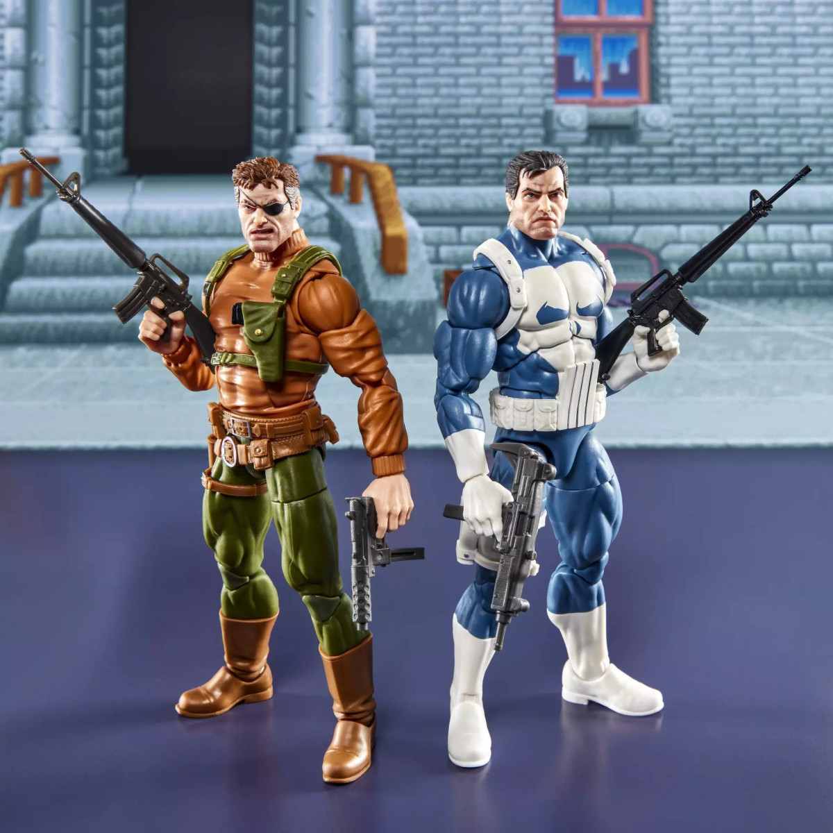 Hasbro Marvel Legends Series Gamerverse - The Punisher & Nick Fury