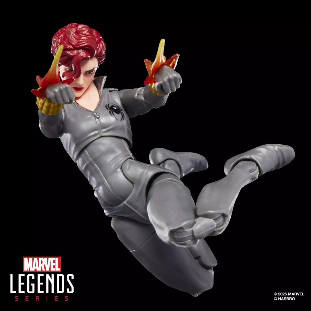 Marvel Legends - Black Widow (grey uniform) - Mini Comics Wave 2