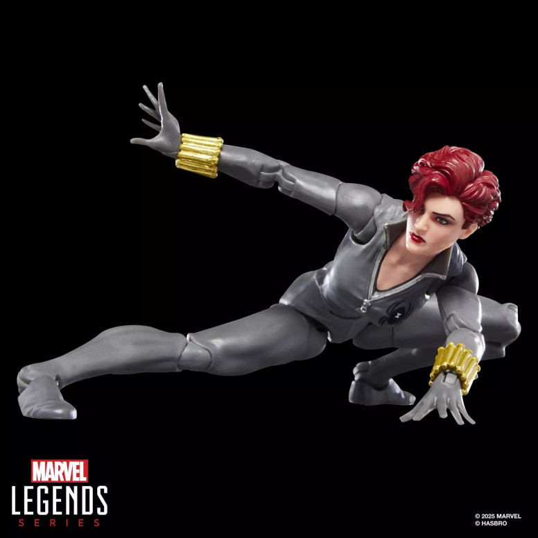 Marvel Legends - Black Widow (grey uniform) - Mini Comics Wave 2